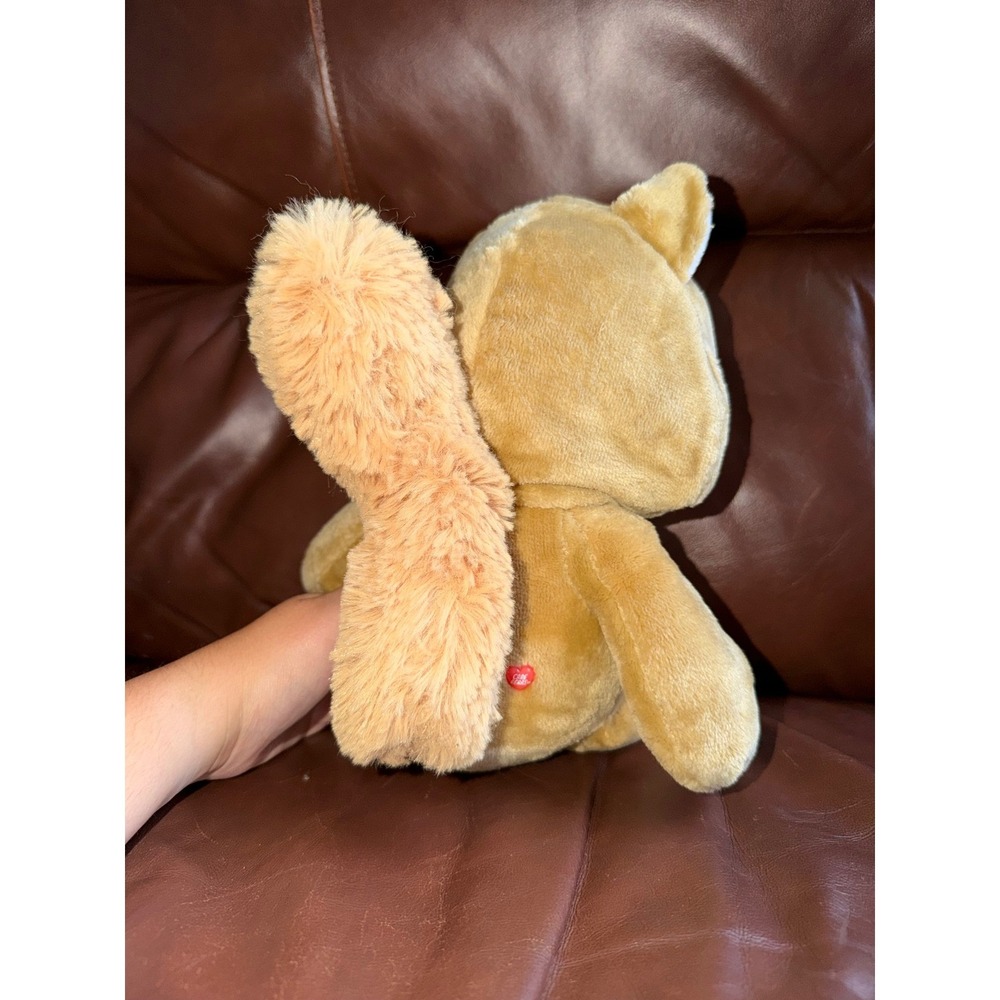 Care Bears Love-a-Lot Bear Squirrel Costume Plush Brown Pink 2021 Basic Fun - Picture 5 of 6